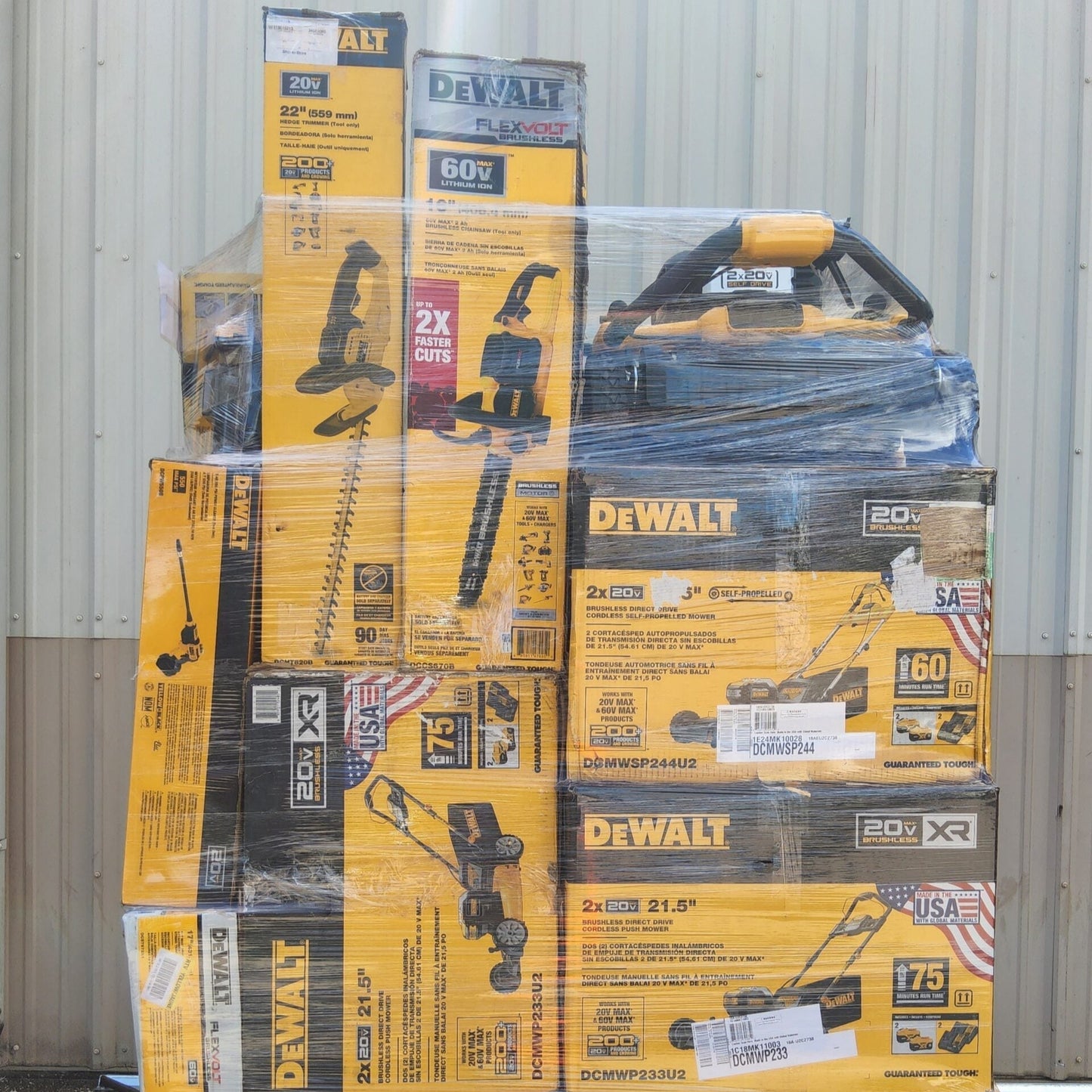 🧰Independence Day Countdown!⏳ MIXED TOOLS PALLET – LOT ID: 251035 – Untested Customer Return