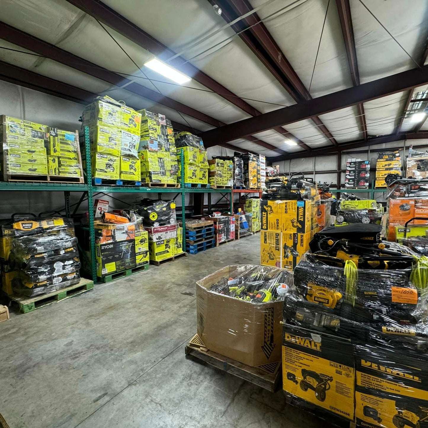 🧰Independence Day Countdown!⏳ MIXED TOOLS PALLET – LOT ID: 251035 – Untested Customer Return