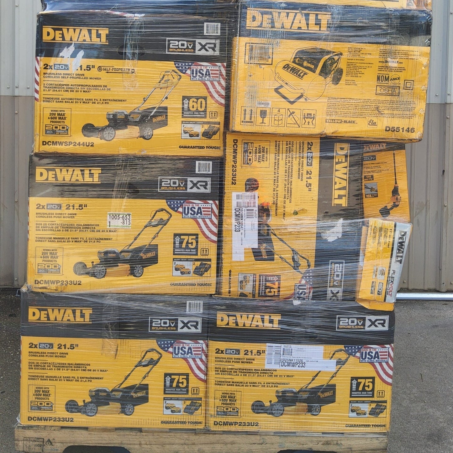 🧰Independence Day Countdown!⏳  MIXED TOOLS PALLET – LOT ID: 251035 – Untested Customer Return