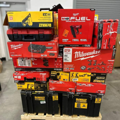 🧰Independence Day Countdown!⏳  MIXED TOOLS PALLET – LOT ID: 251035 – Untested Customer Return