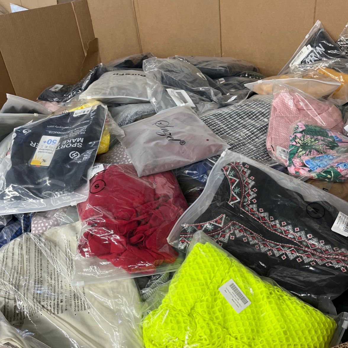 👚CLOTHING PALLET – LOT ID: 241101 – Untested Customer Return