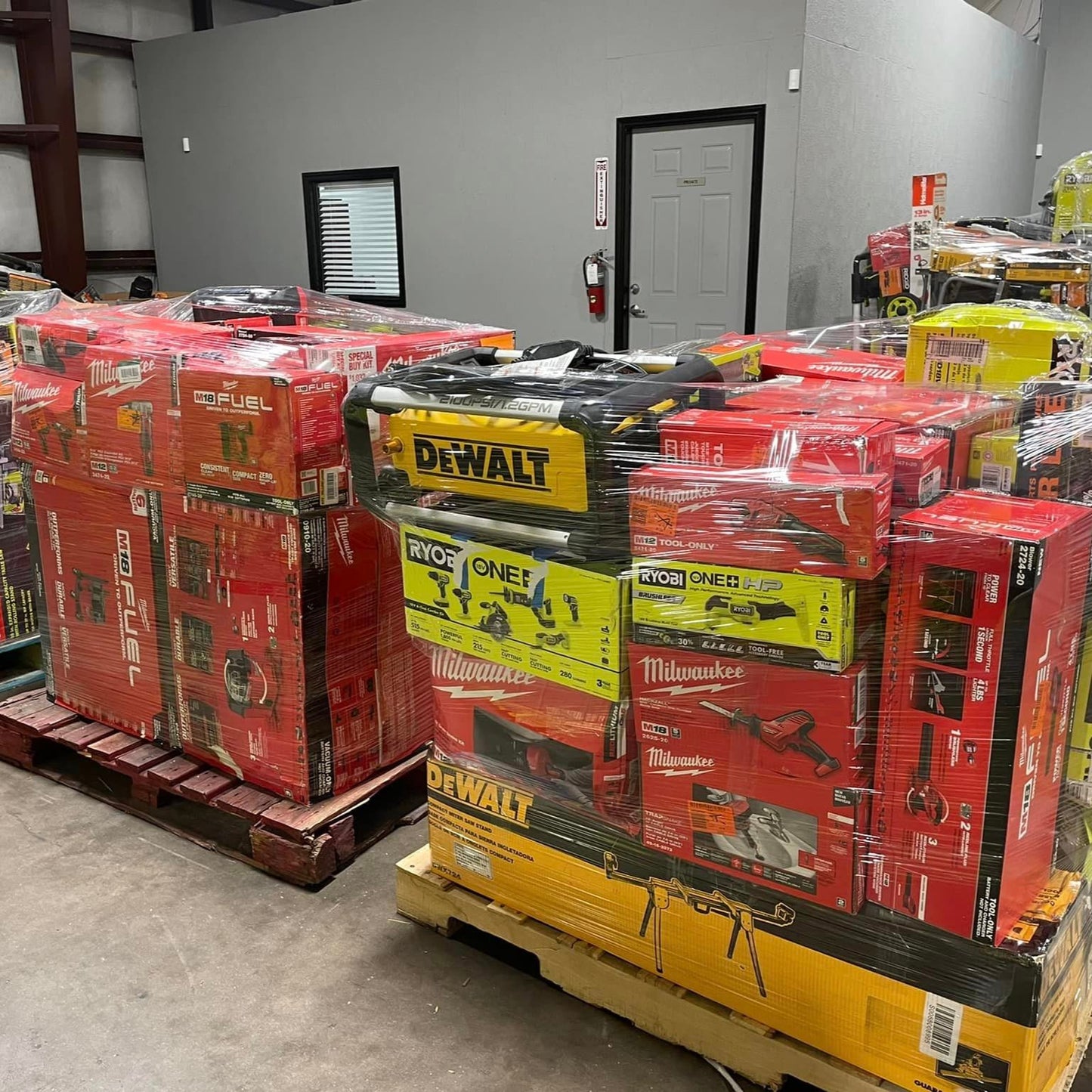🧰Independence Day Countdown!⏳  MIXED TOOLS PALLET – LOT ID: 251035 – Untested Customer Return