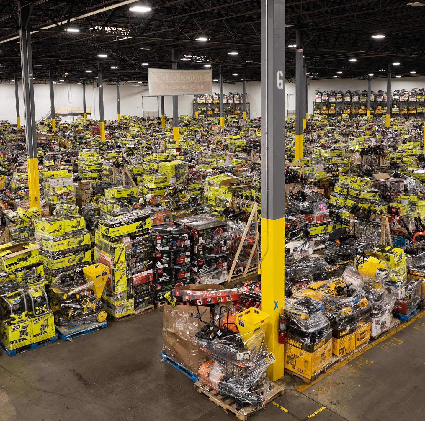 🧰Independence Day Countdown!⏳  MIXED TOOLS PALLET – LOT ID: 251035 – Untested Customer Return