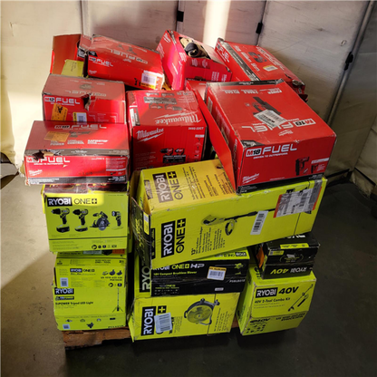 🧰Independence Day Countdown!⏳  MIXED TOOLS PALLET – LOT ID: 251035 – Untested Customer Return