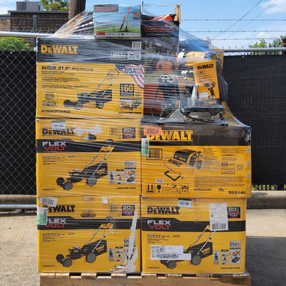 🧰Independence Day Countdown!⏳  MIXED TOOLS PALLET – LOT ID: 251035 – Untested Customer Return