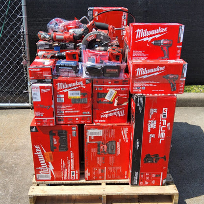 🧰Independence Day Countdown!⏳  MIXED TOOLS PALLET – LOT ID: 251035 – Untested Customer Return